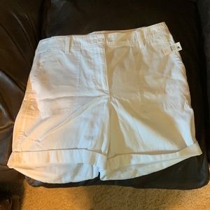 Talbots Shorts Cotton:Linen blend